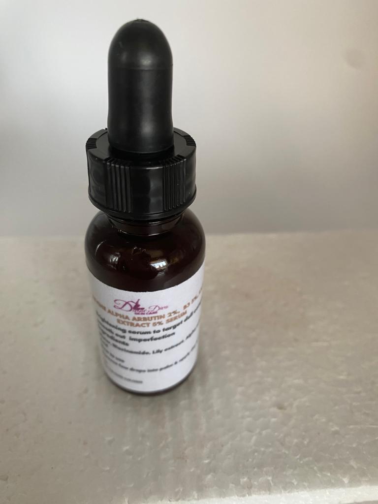 Arbutin 2%, B3 5% and Lily Extract